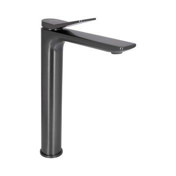 Змішувач для раковини Qtap Presto високий QTPRE269GRP45582 Graphite SD00051706 фото